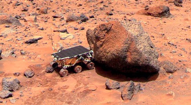 Recuerdos de la Pathfinder y el rover Sojourner en Marte (Vídeo 360º)