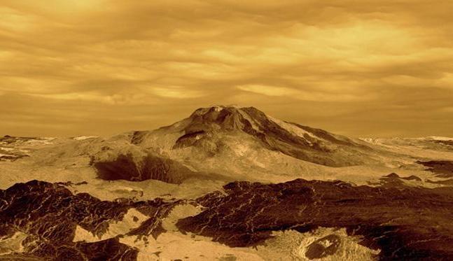 El volcán Maat Mons en Venus